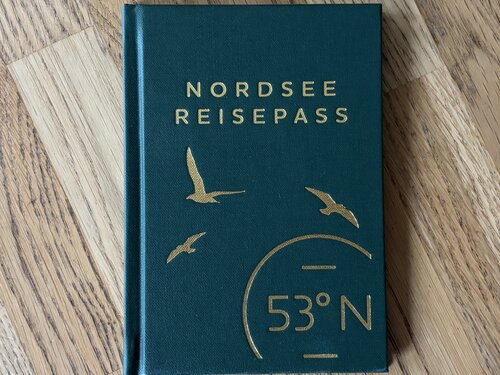 Nordsee-Reisepass – Stempelheft mit über 250 Stempelstellen